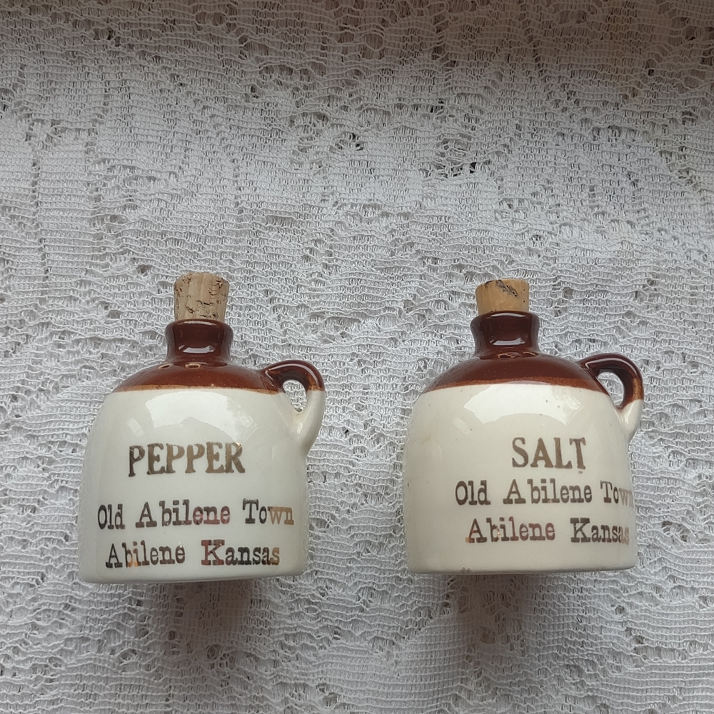 Old Abilene Salt and Pepper Shakers